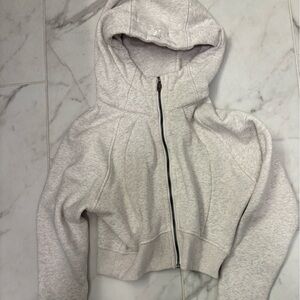 Lululemon cropped zip up